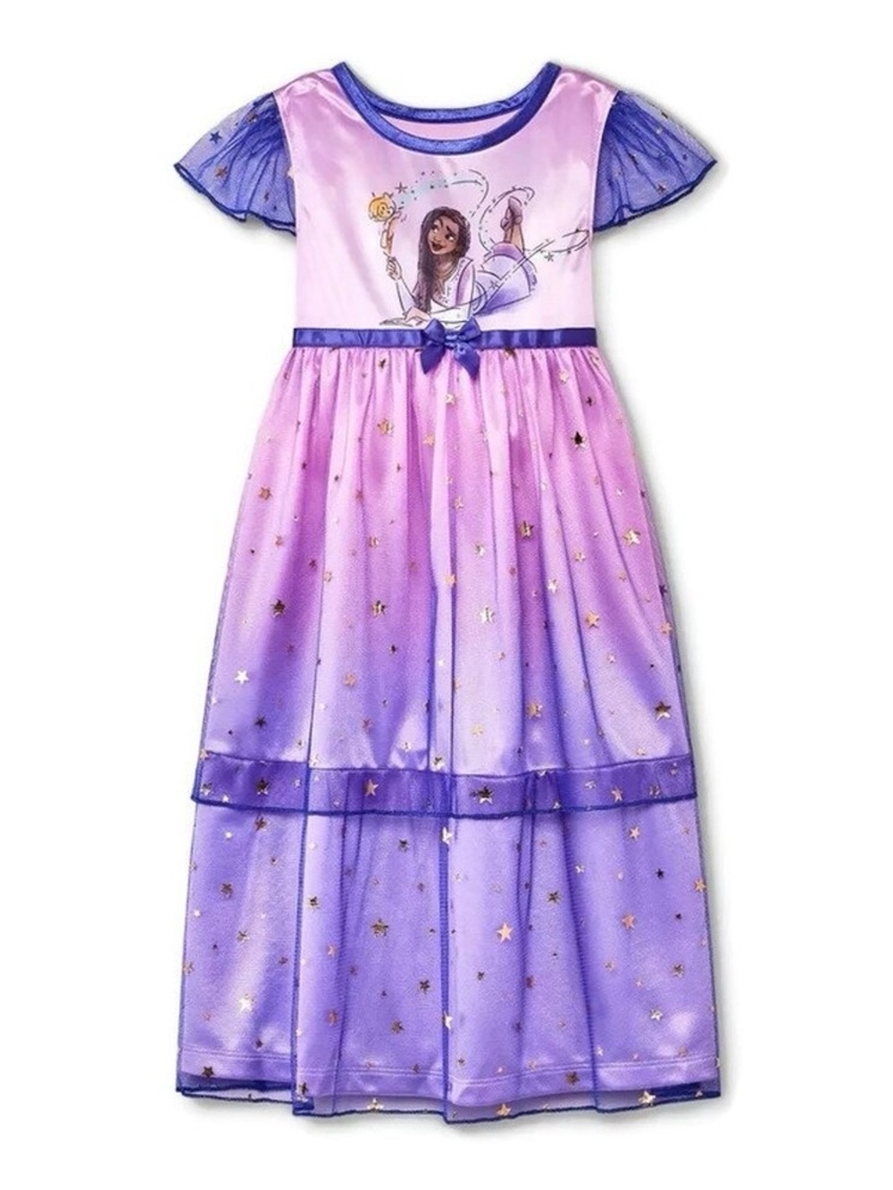 Disney Princess Asha Wish Fantasy Short Sleeve Nightgown